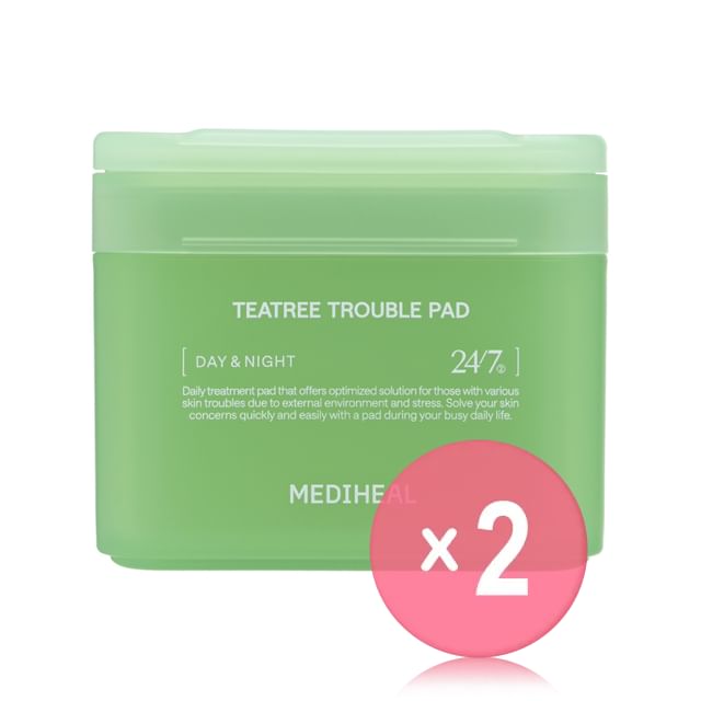 MEDIHEAL-Tea Tree Trouble Pad 2pcs Bundle Set