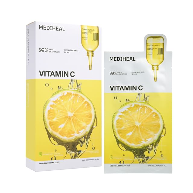 MEDIHEAL-Vitamin C Essential Mask Set
