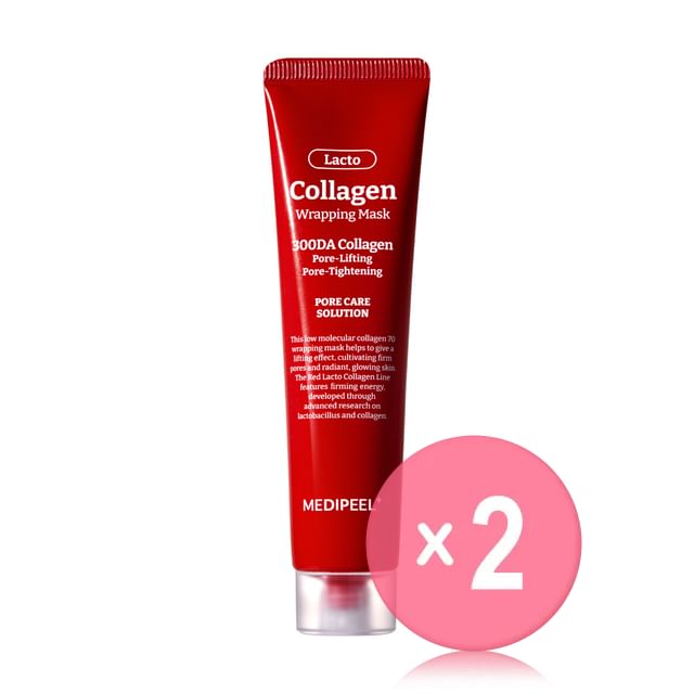 MEDIPEEL-Red Lacto Collagen Wrapping Mask 2pcs Bundle Set