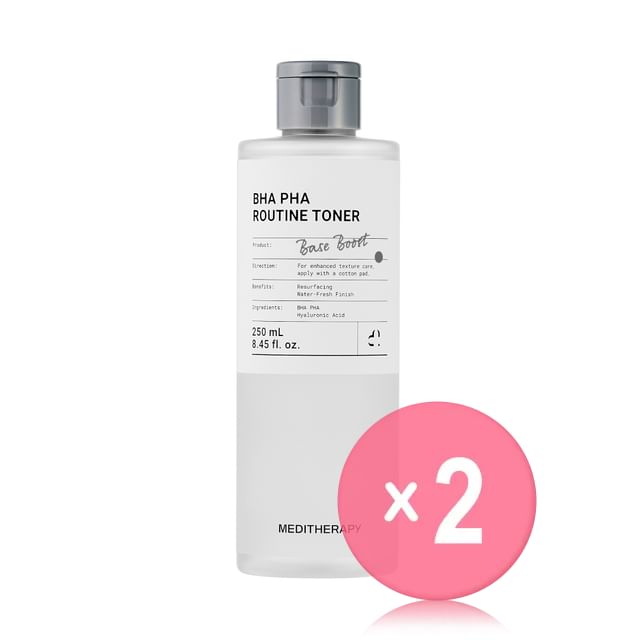 Meditherapy-BHA PHA Routine Toner 2pcs Bundle Set