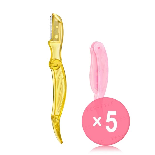 MEKO-Birdie Folding Safety Eyebrow Trimmer 2 pcs 5pcs Bundle Set