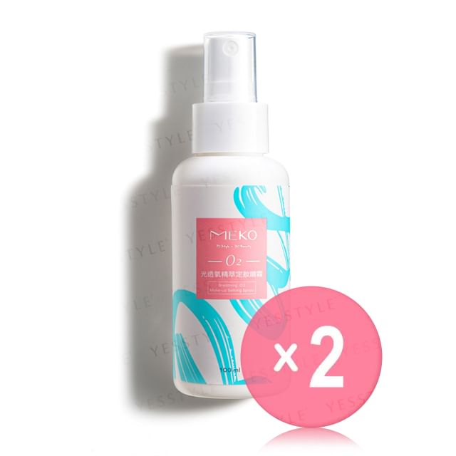 MEKO-Breathing O2 Make-Up Setting Spray 2pcs Bundle Set