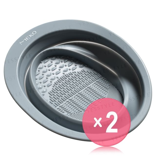 MEKO-Brush Cleaning Mat 2pcs Bundle Set