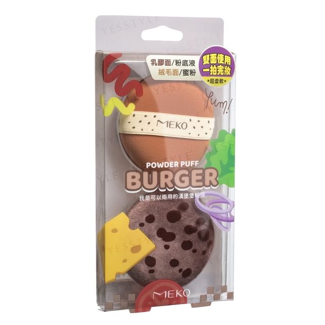 MEKO-Burger Powder Puff