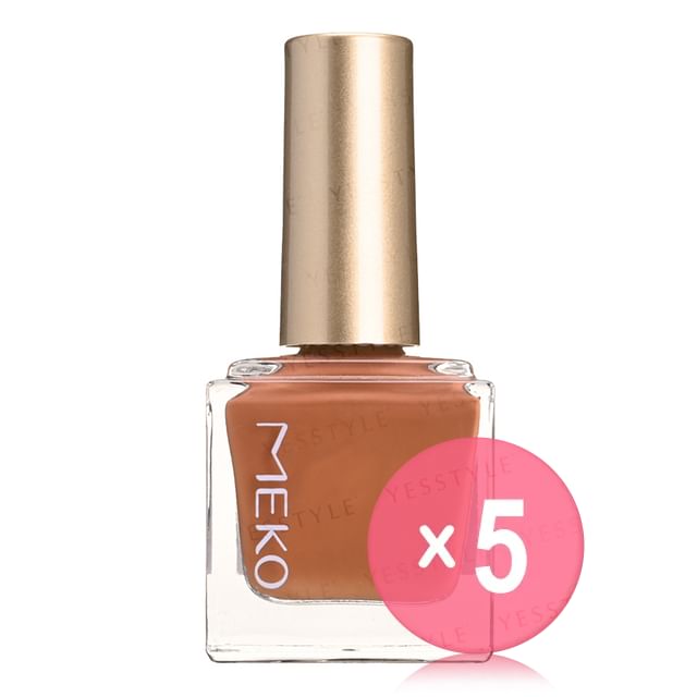 MEKO-Fingertip Play Light Nail Polish 33 Unfinished 5pcs Bundle Set