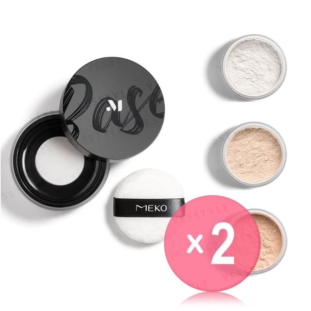 MEKO-Illuminating Soft Skin Care Setting Powder 2pcs Bundle Set
