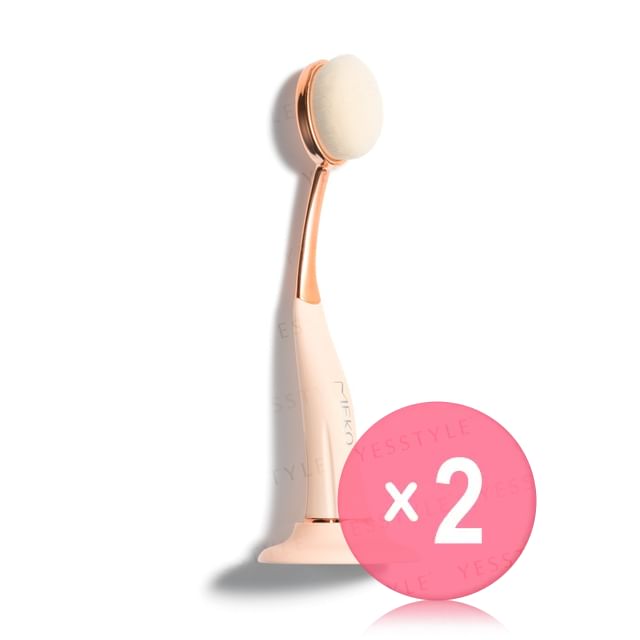 MEKO-Magnetic Professional Foundation Brush Toothbrush Type 2pcs Bundle Set