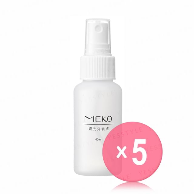 MEKO-Matte Spray Bottle 60ml 5pcs Bundle Set