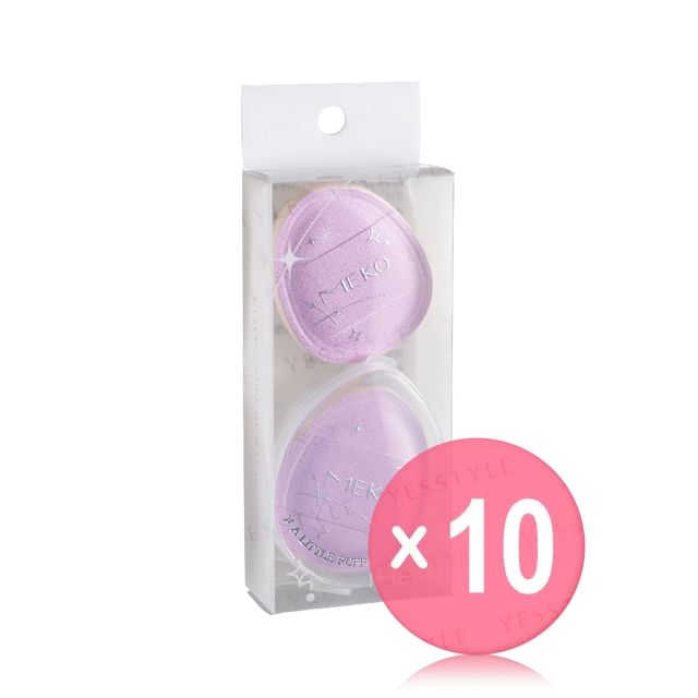 MEKO-Puffy Soft Portable Powder Puff Finger Style 10pcs Bundle Set