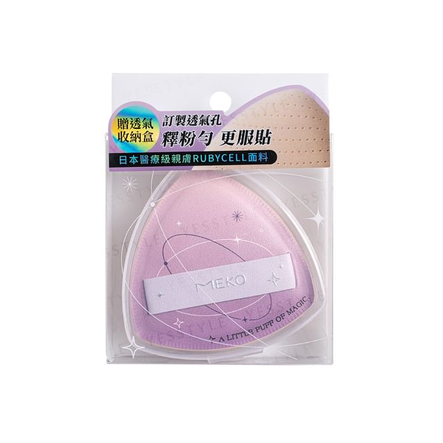 MEKO-Puffy Soft Portable Powder Puff Triangle Style