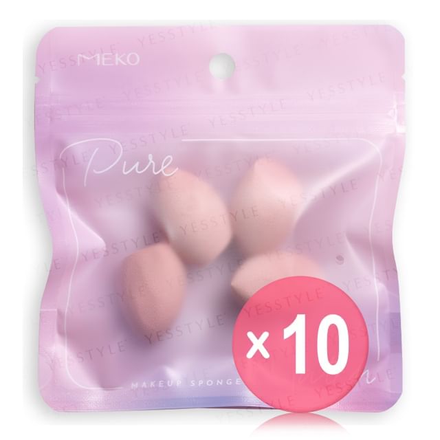 MEKO-Pure Match Mini Makeup Egg Sponge 10pcs Bundle Set