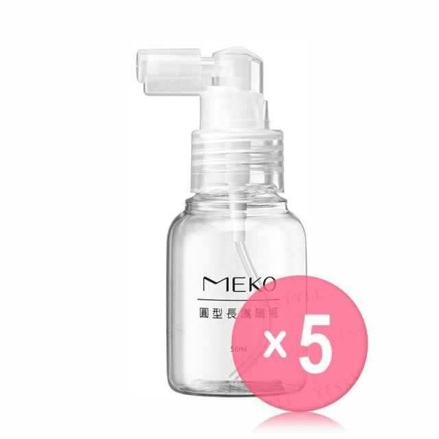 MEKO-Round Long-Nozzle Spray Bottle 50ml 5pcs Bundle Set