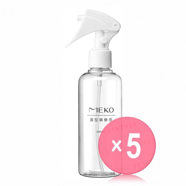 MEKO-Round Spray Bottle 200ml 5pcs Bundle Set