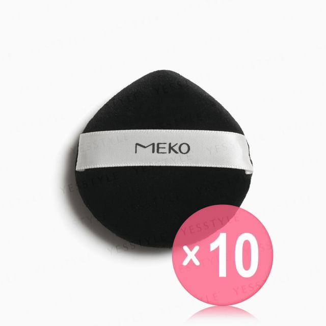 MEKO-Setting Powder Puff Teardrop Shape 10pcs Bundle Set