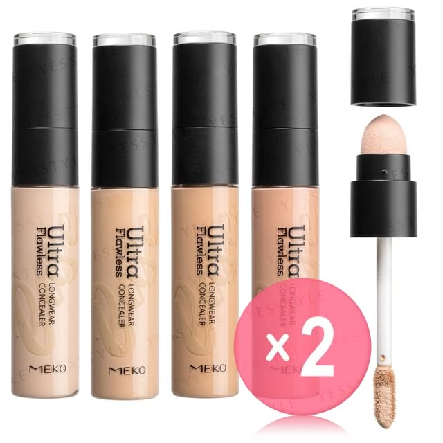 MEKO-Ultra Flawless Longwear Concealer 2pcs Bundle Set
