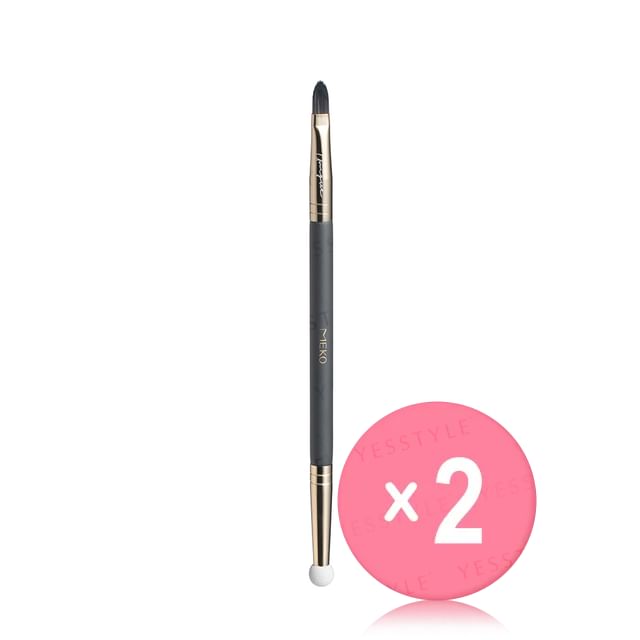 MEKO-Vegan-Made Premium Series Double-Ended Concealer Brush 2pcs Bundle Set