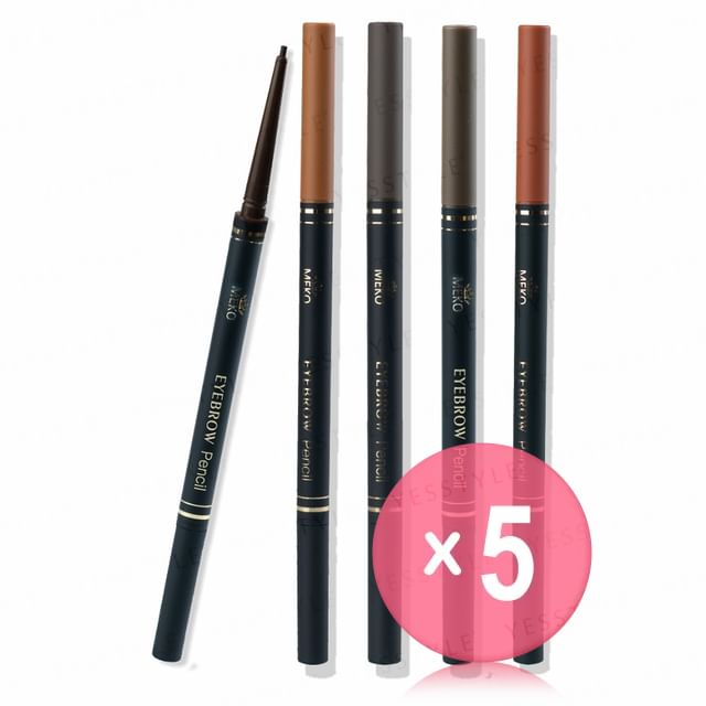 MEKO-Winking Eye Eyebrow Pencil 5pcs Bundle Set
