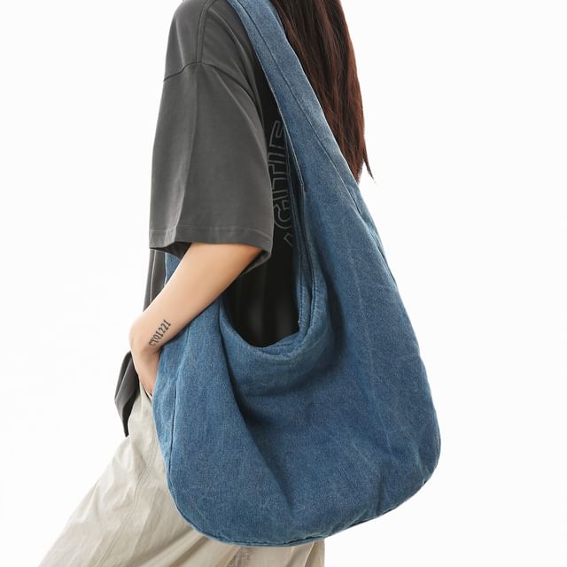 Melois-Denim Shoulder Bag