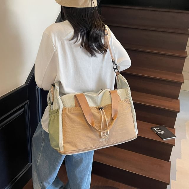 Melois-Drawstring Duffel Bag