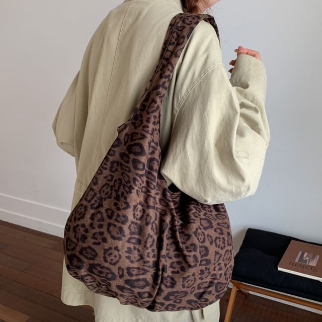 Melois-Faux Suede Tote Bag