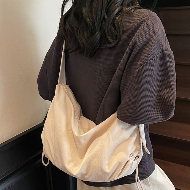 Melois-Plain Crossbody Bag