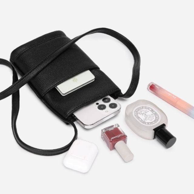 Melois-Plain Crossbody Bag