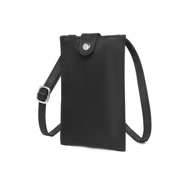 Melois-Plain Crossbody Bag
