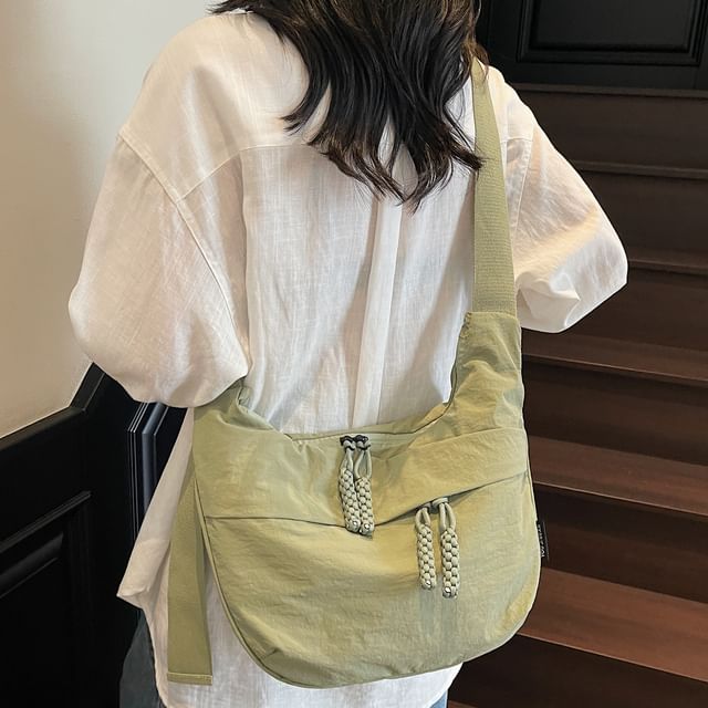 Melois-Plain Crossbody Bag