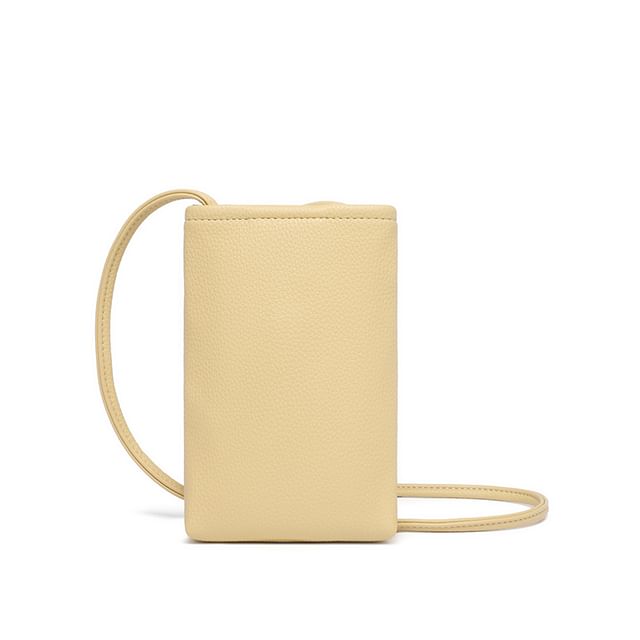 Melois-Plain Mobile Phone Crossbody Bag