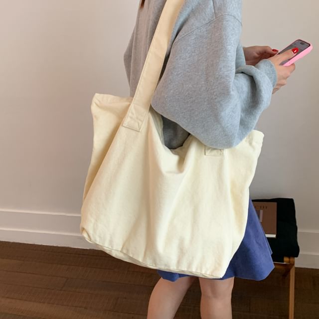 Melois-Plain Tote Bag
