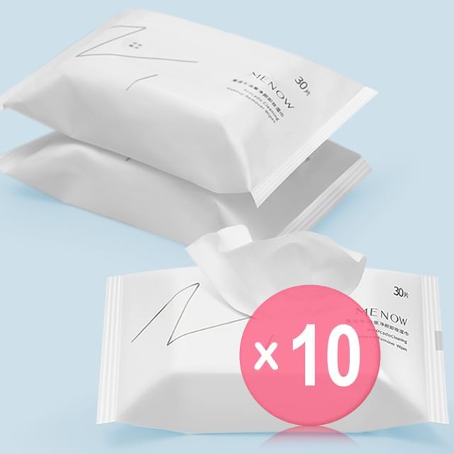 MENOW-Avocado Makeup Remover Wipes 30 pcs 10pcs Bundle Set