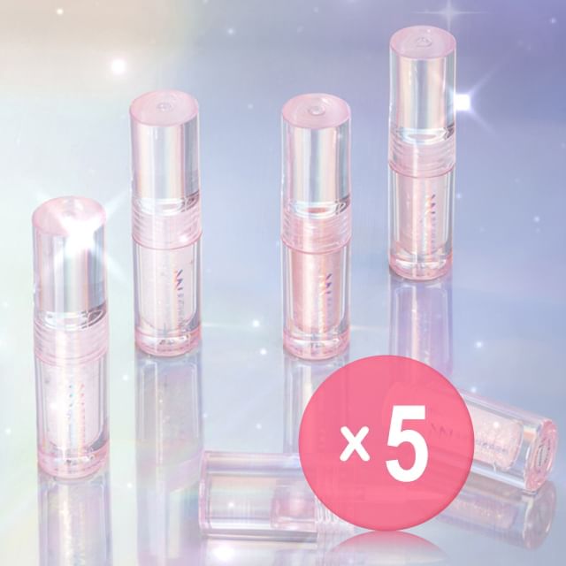 MENOW-Glitter Liquid Eyeshadow - 3 Colours 5pcs Bundle Set