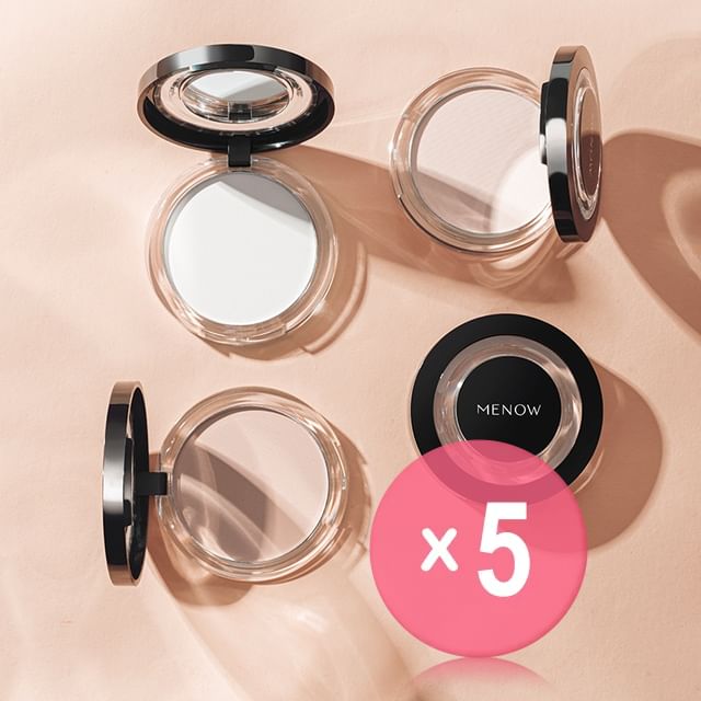 MENOW-Matte Setting Powder Oil Control Version - 4 Shades 5pcs Bundle Set