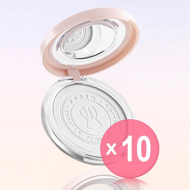 MENOW-Rabbit Edition Matte Loose Setting Powder - 6 Shades 10pcs Bundle Set