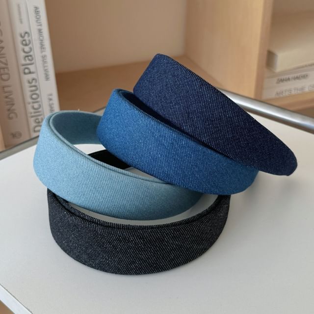 Mentosi-Denim Thick Headband