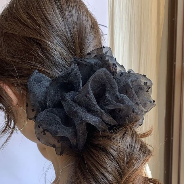 Mentosi-Dotted Scrunchie