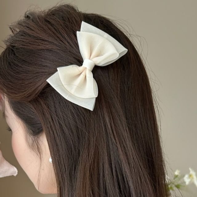 Mentosi-Double Bow Headpiece