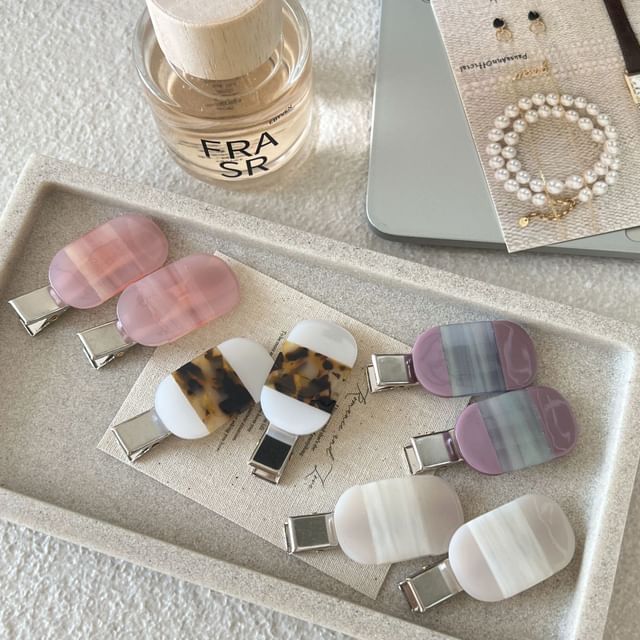 Mentosi-Oval Hair Clip