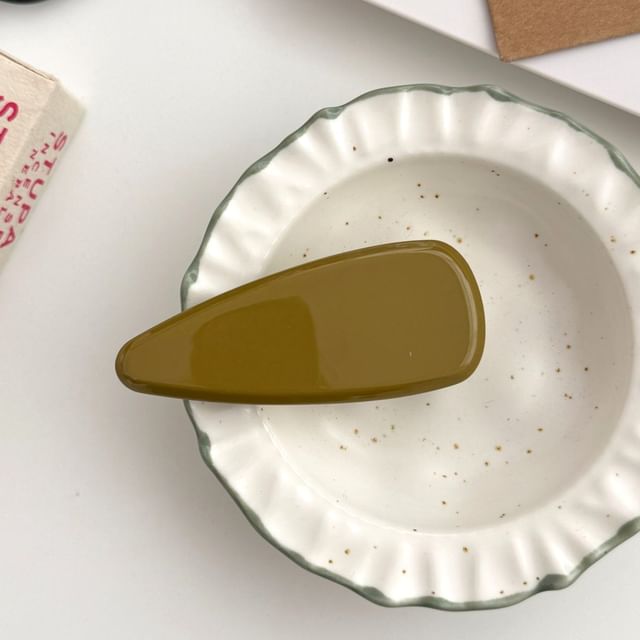 Mentosi-Plain Acetate Hair Clip