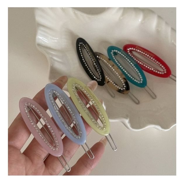 Mentosi-Rhinestone Hair Clip
