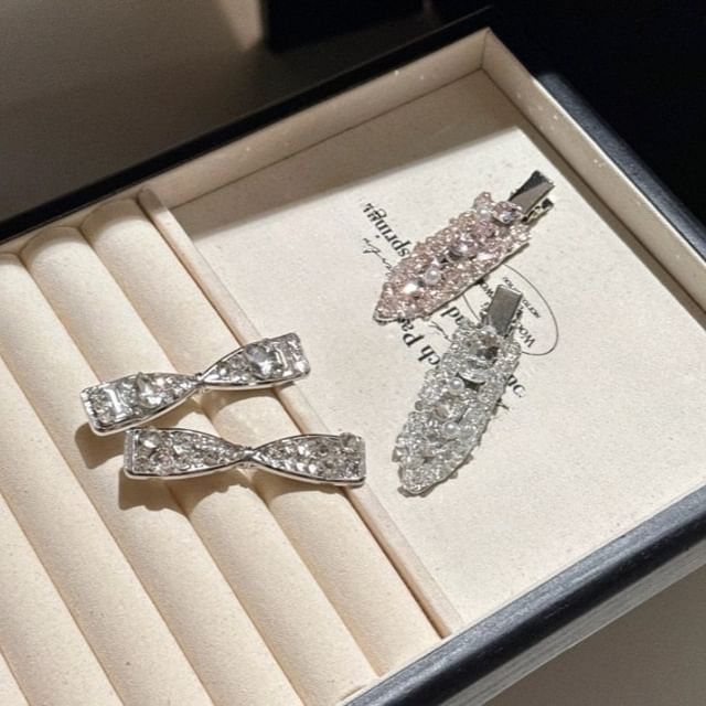 Mentosi-Rhinestone Hair Clip