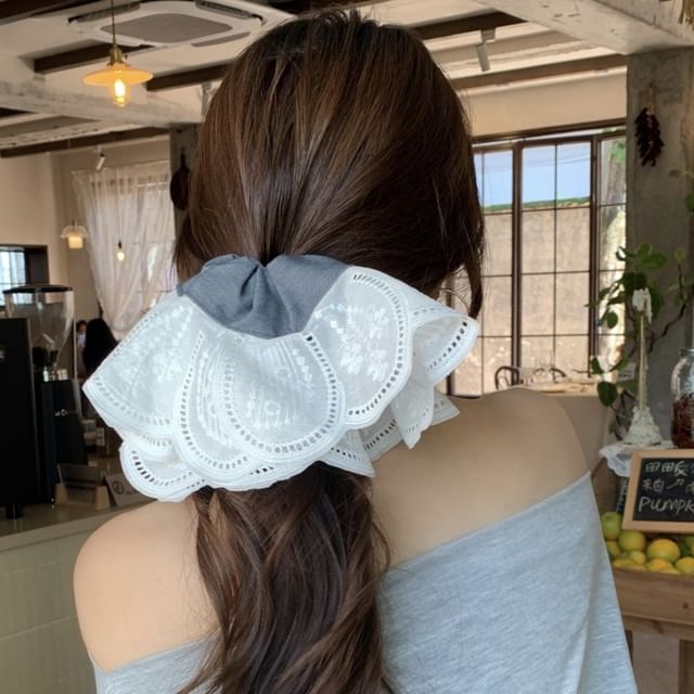 Mentosi-Two Tone Scrunchie