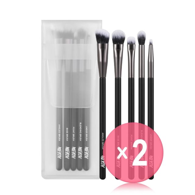 MERZY-Eye Make Up Brush Set 2pcs Bundle Set