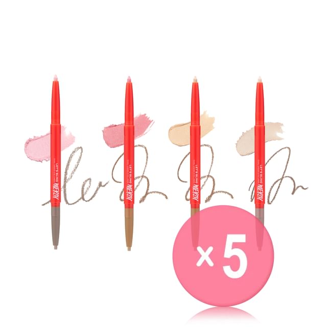MERZY-Lets Bling Dual Under Eye Liner - 4 Colors 5pcs Bundle Set