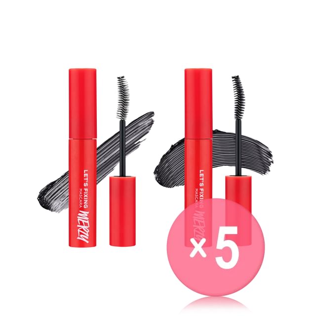 MERZY-Lets Fixing Mascara - 2 Colors 5pcs Bundle Set
