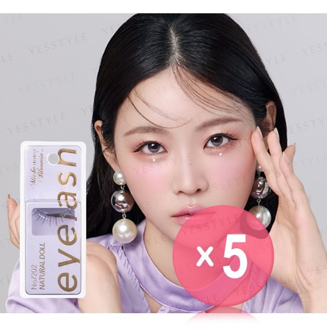 Miche Bloomin-Eyelash Infinity Line 202 Natural Doll 5pcs Bundle Set