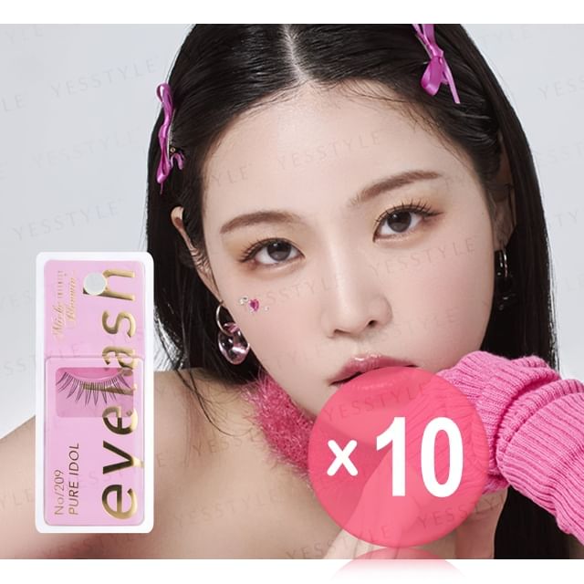 Miche Bloomin-Eyelash Infinity Line 209 Pure Idol 10pcs Bundle Set