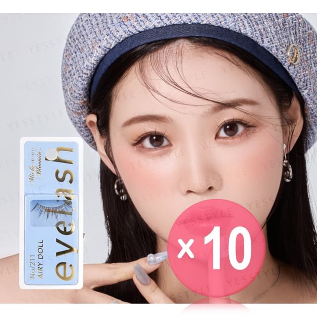 Miche Bloomin-Eyelash Infinity Line 211 Airy Doll 10pcs Bundle Set