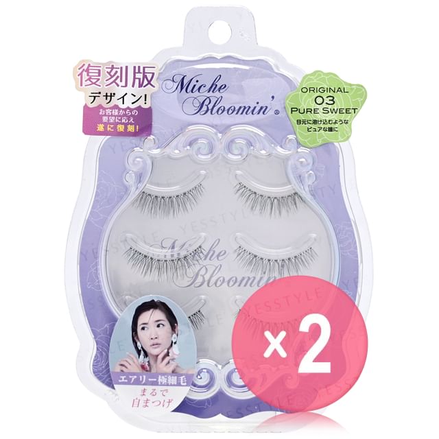 Miche Bloomin-Eyelash Original Line 03 Pure Sweet 2pcs Bundle Set