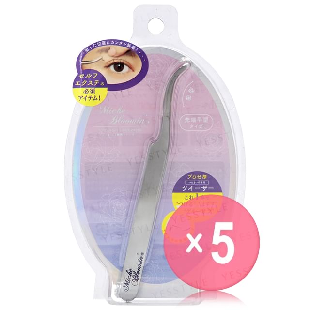 Miche Bloomin-Eyelash Tweezer 5pcs Bundle Set